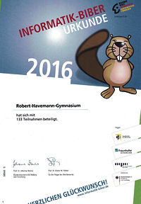 Informatik Biber 2016