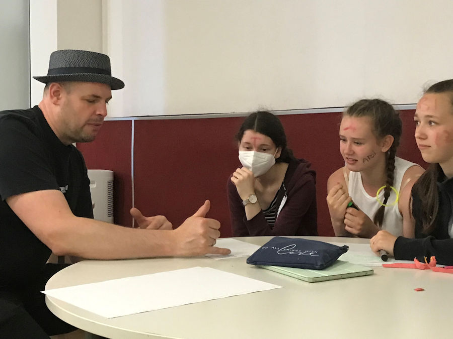 Workshop bei Bas Böttcher