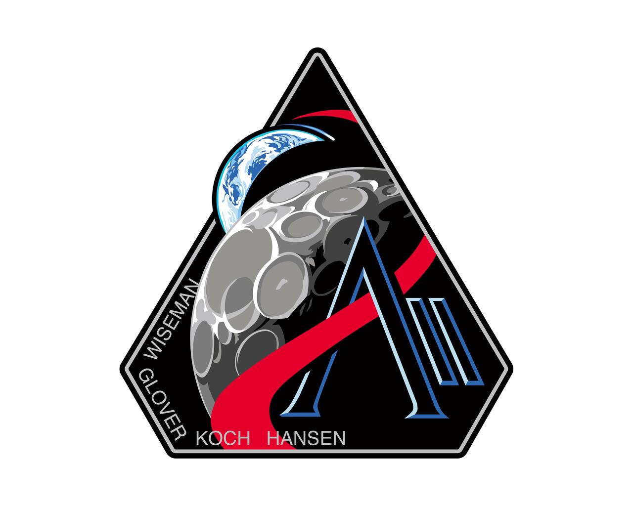 official Artemis II mission crew patch