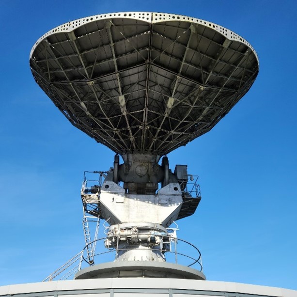 Antenne in Zenitausrichtung, Oktober 2025