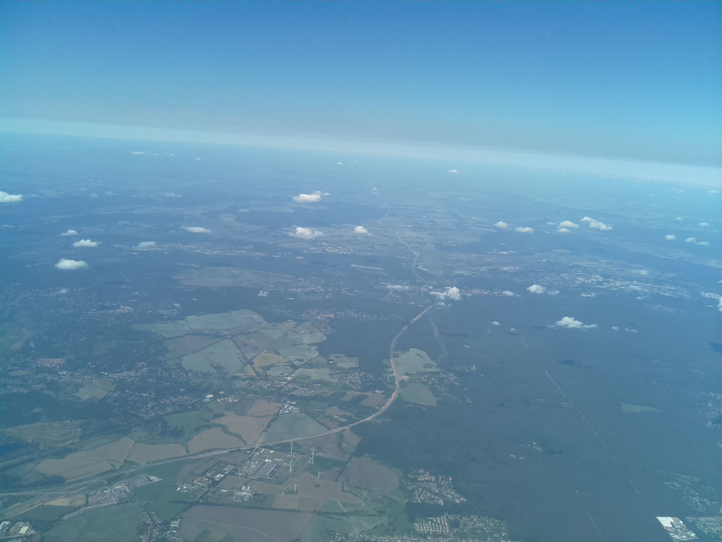Flug des Ballons 4